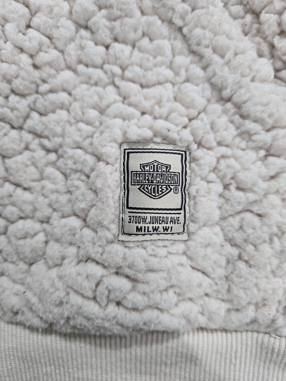 Harley Davidson Fuzzy Sweater - Picture 2 of 7